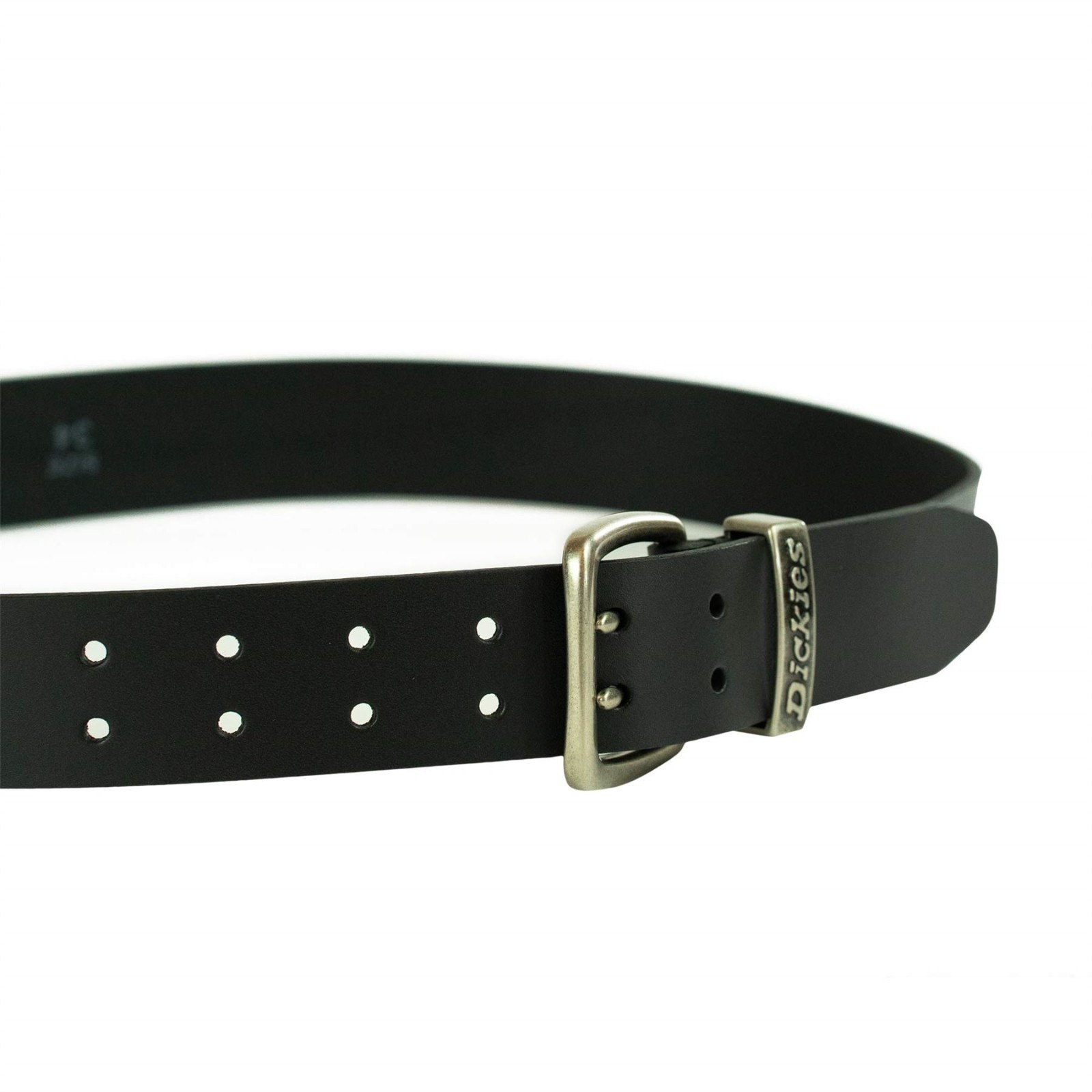Dickies Men’s 1.49 In (38MM) Wide Two Prong Casual Leather Belt 2X 46-48 Black
