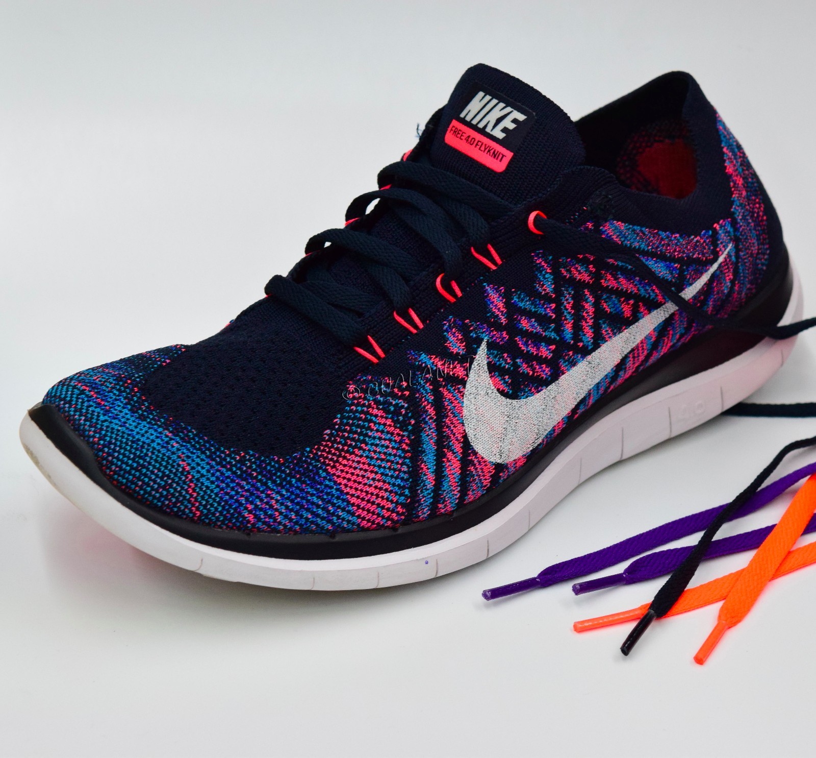 FLAT NEON Colored Shoelaces Sport Shoe Strings Athletic Sneakers Boot Laces