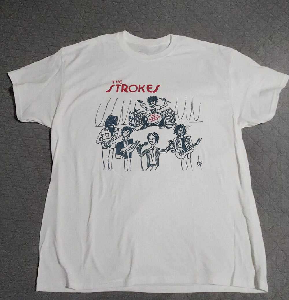 The Strokes band Tour Unisex Shirt Adult Tee S-5XL TS349