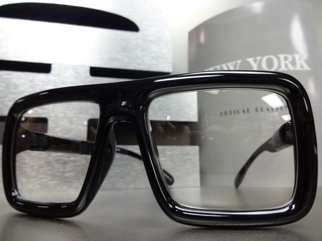 LARGE OLD SCHOOL VINTAGE RETRO Style Clear Lens GLASSES FRAME Hipster Nerd Smart