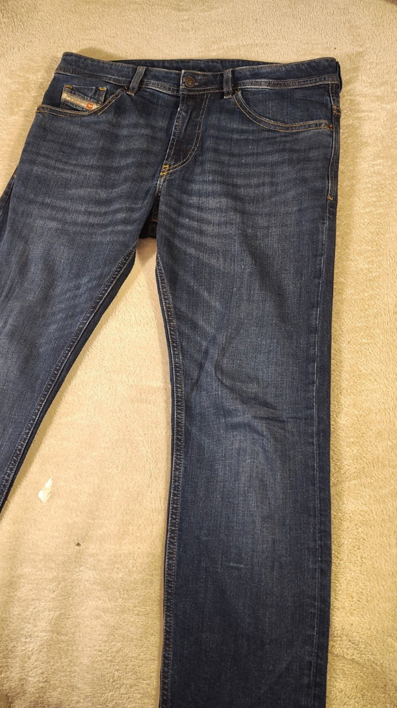 Diesel THOMMER-R Men’s W34 L31 RM065 Slim Fit Blue Stretch Flex Denim Jeans Dark