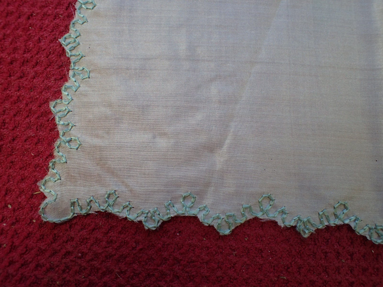 Antique Four (4) 1900 Paris Exposition and Hand Tatting Handkerchiefs