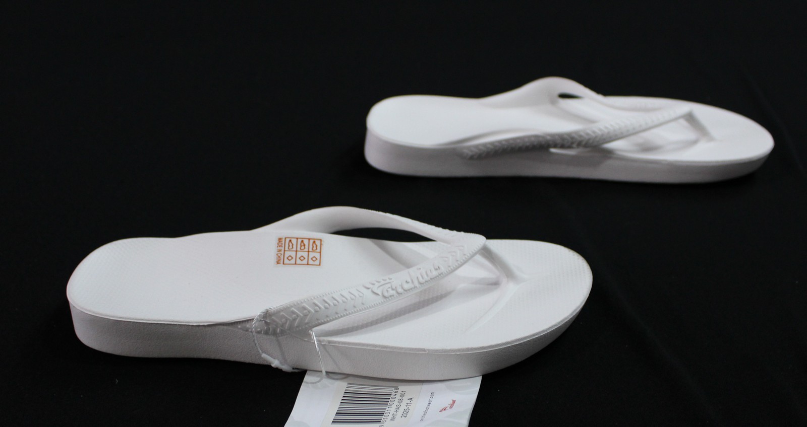 Archies Unisex Adults Support Flip Flop AC2 White Size US: M:8/W:9 EU:41-41.5