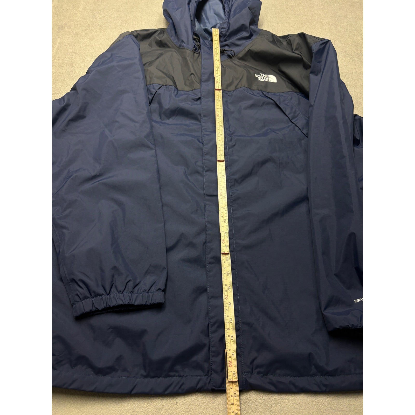 The North Face Mens Big Antora Jacket Navy Blue Black 5X NF0A84K192A-5X NEW