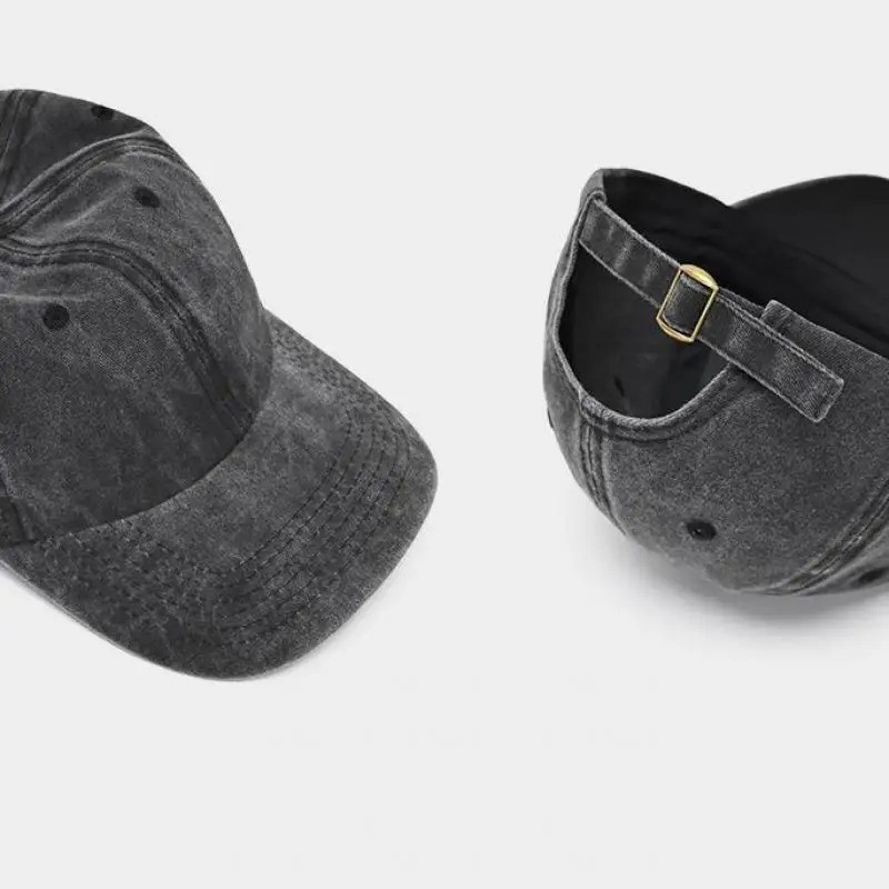 Cotton Baseball Cap Ball Dad Hat Adjustable Plain Solid Washed Men Premium 2026