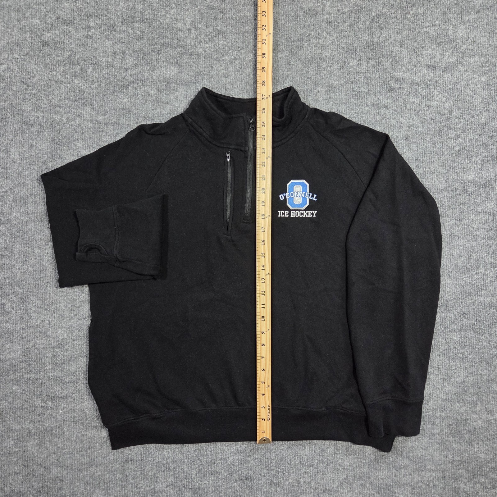 Bishop O’Connell Pullover Mens L Ice Hockey Knights Arlington Virginia 1/4 Zip