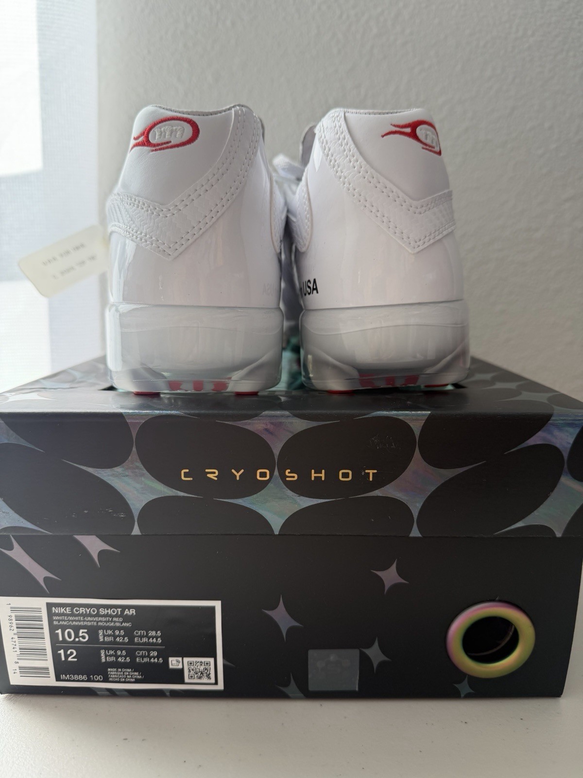Nike Virgil Abloh Archives Cryoshot Zoom M9 USA US10.5 In Hand comes with a card