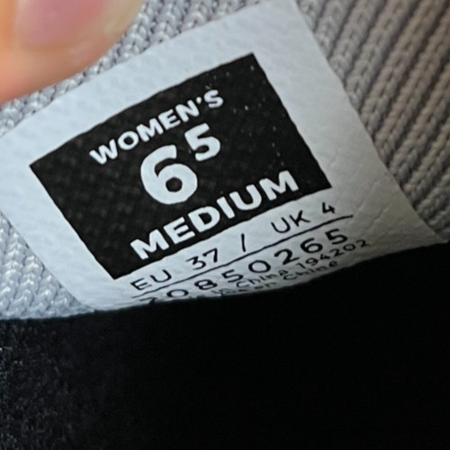 Kuru Atom Womens Size 6.5 Gray Purple Athletic Walking Slip On Shoes Sneakers