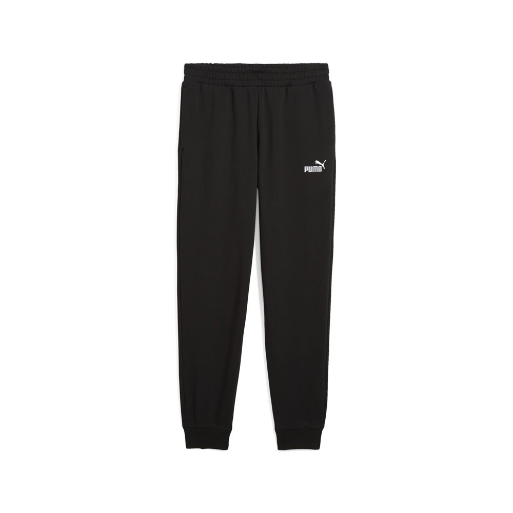 PUMA Essentials Logo Sweatpants Mens Black Casual Athletic Bottoms 68260601