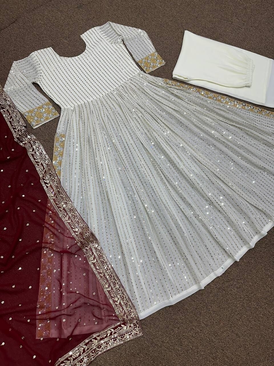 Designer Pakistani Salwar Kameez Ready To Wear Suits Indian Wedding Party Dress