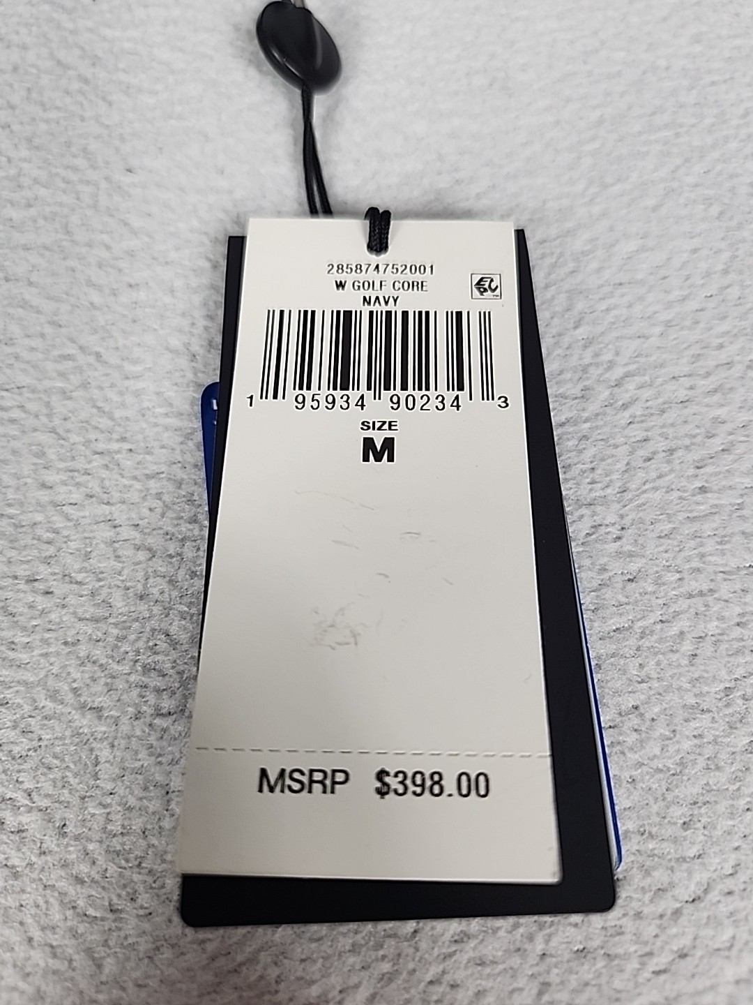 Ralph Lauren RLX Waterproof Hooded Golf Jacket Women’s M Navy Blue Raglan $398-