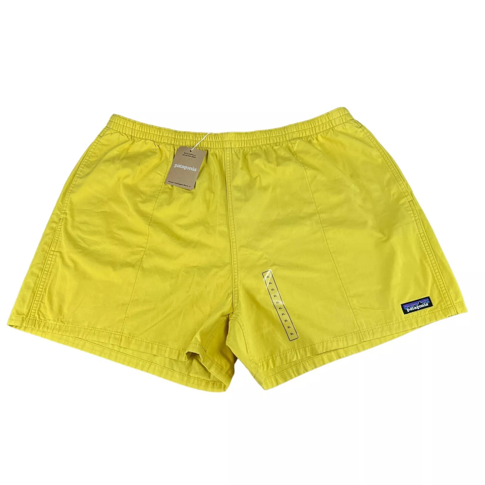 Patagonia Funhoggers 4″ Surfboard Yellow Shorts Women’s Sizes S – XL