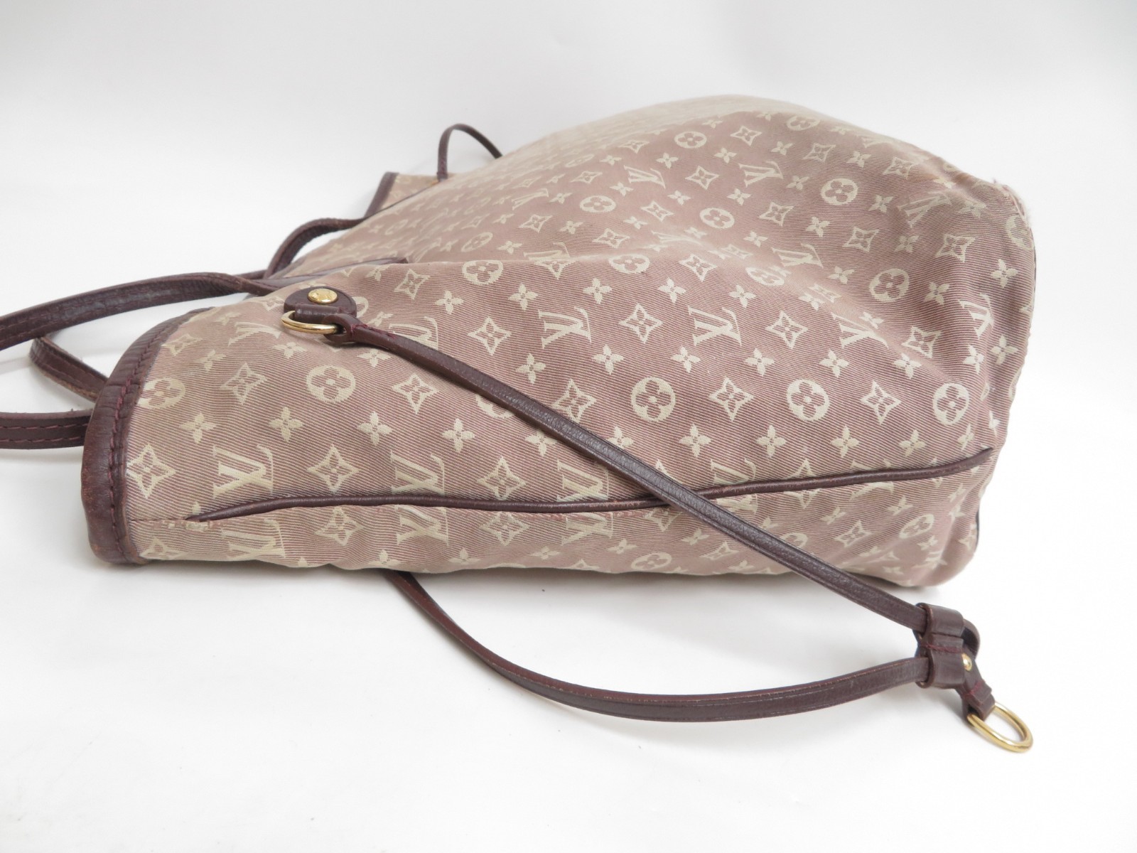 Louis Vuitton Monogram Mini Lin Idylle Neverfull MM Shoulder Tote Bag S#52454