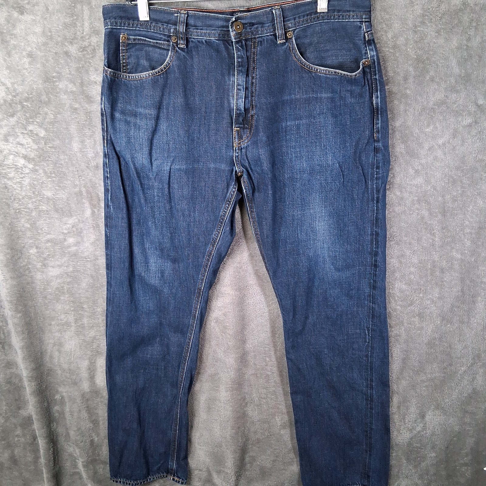 ​J.Crew The Sutton Straight Fit Selvedge Denim Jeans Men’s 36×30 Blue Casual
