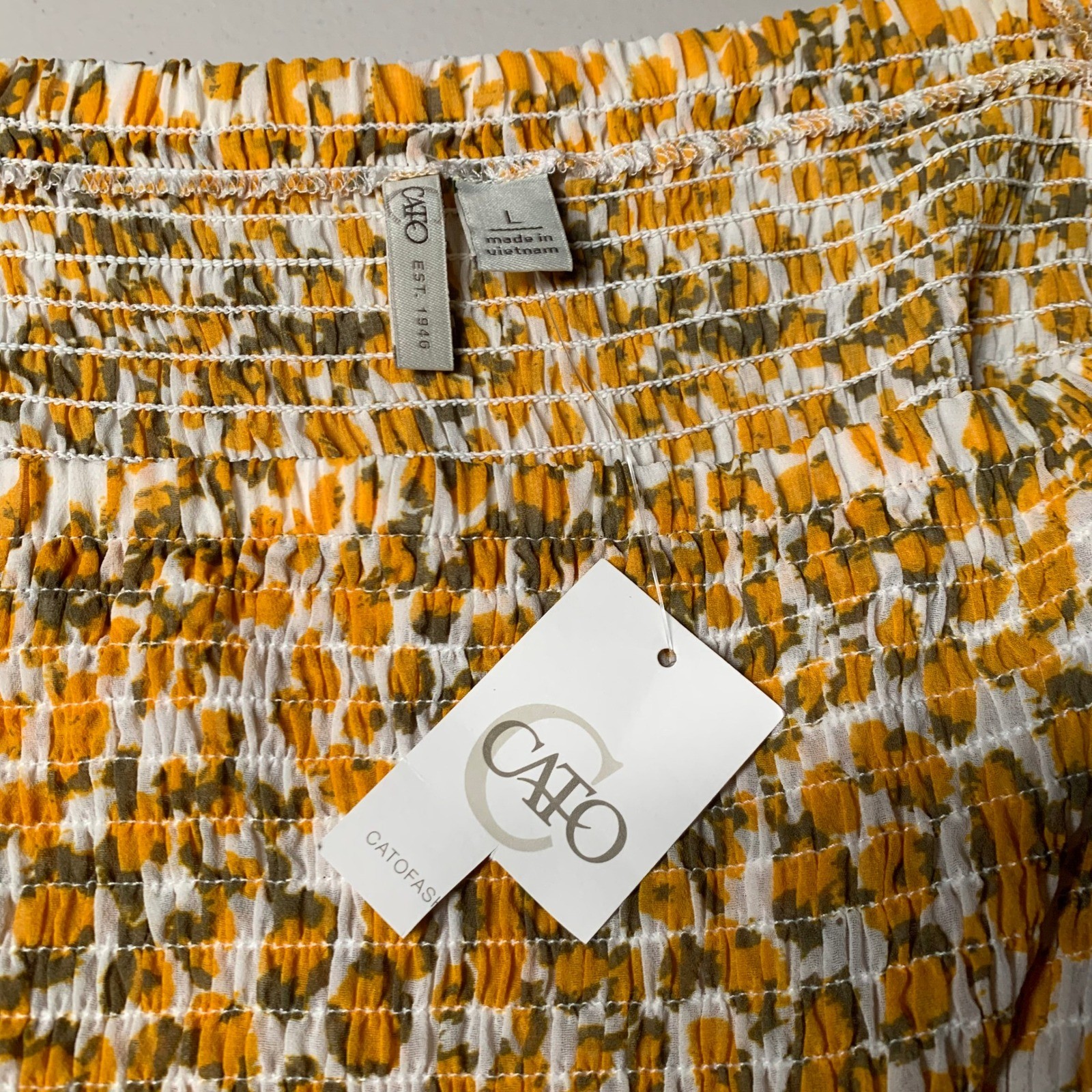 NWT Sheer Cover Up Pool Maxi Off Shoulder Bell Sleeve Animal Print Yellow Beige