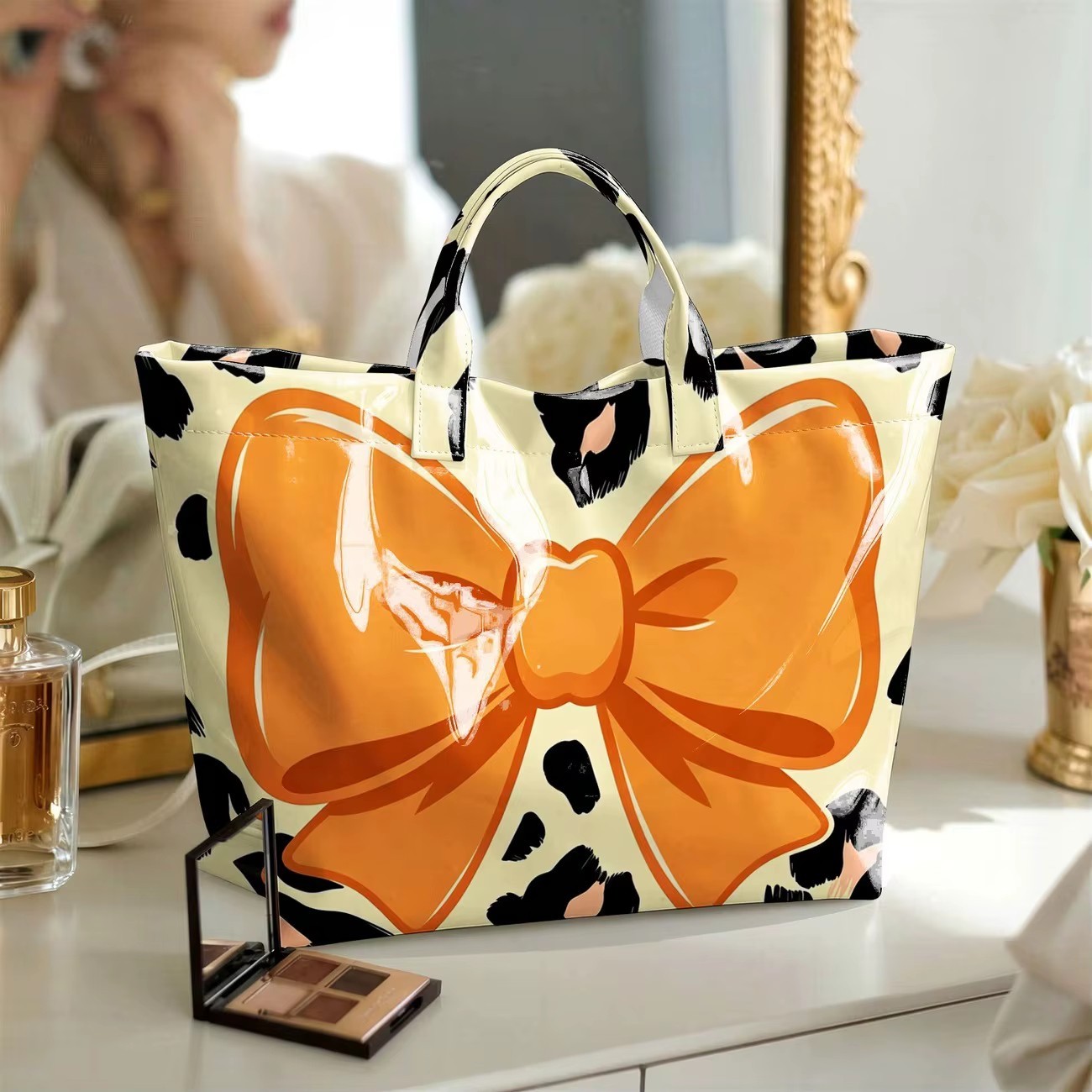 Shoulder Tote Bag Canvas Tote Bag & Lightweight Travel Bag