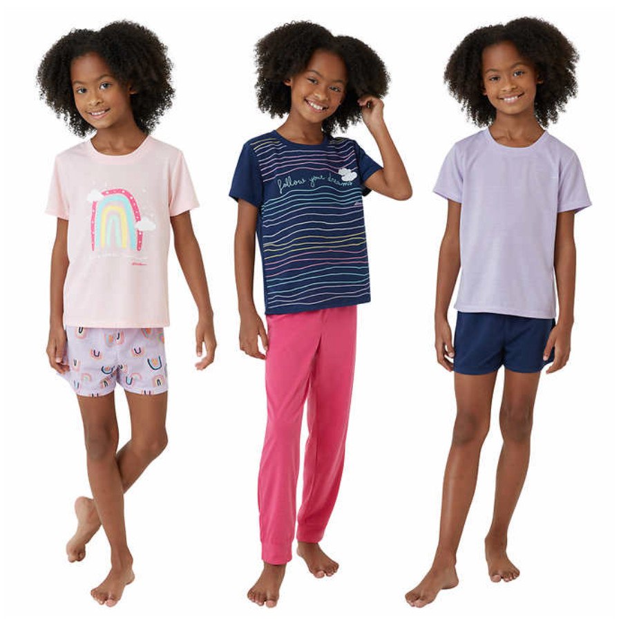 Eddie Bauer Kids L 14/16 Comfy 6-Piece Pajama Set