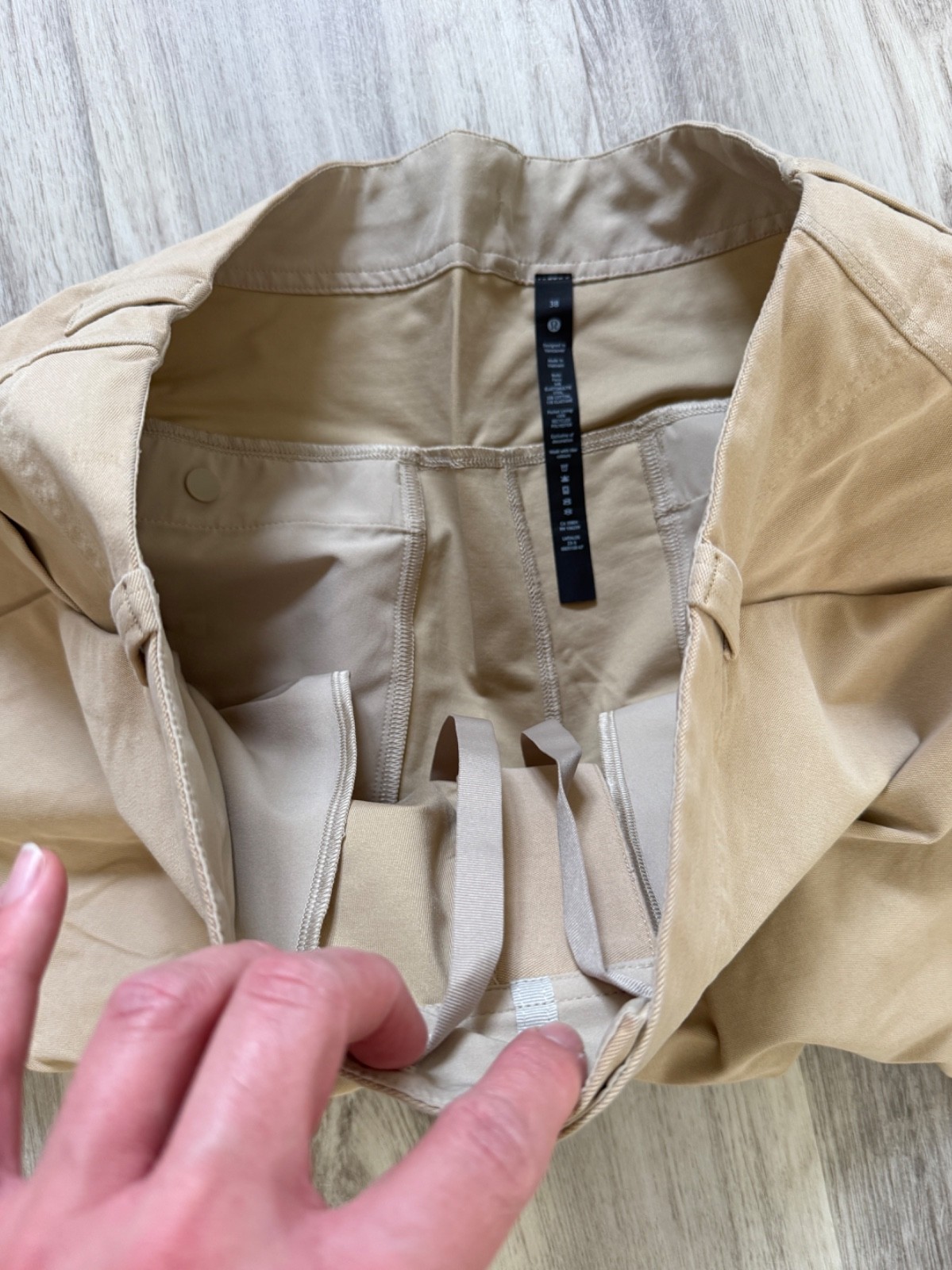Lululemon Utilitech Carpenter Pant Trench Men’s Size 38 27″ Inseam