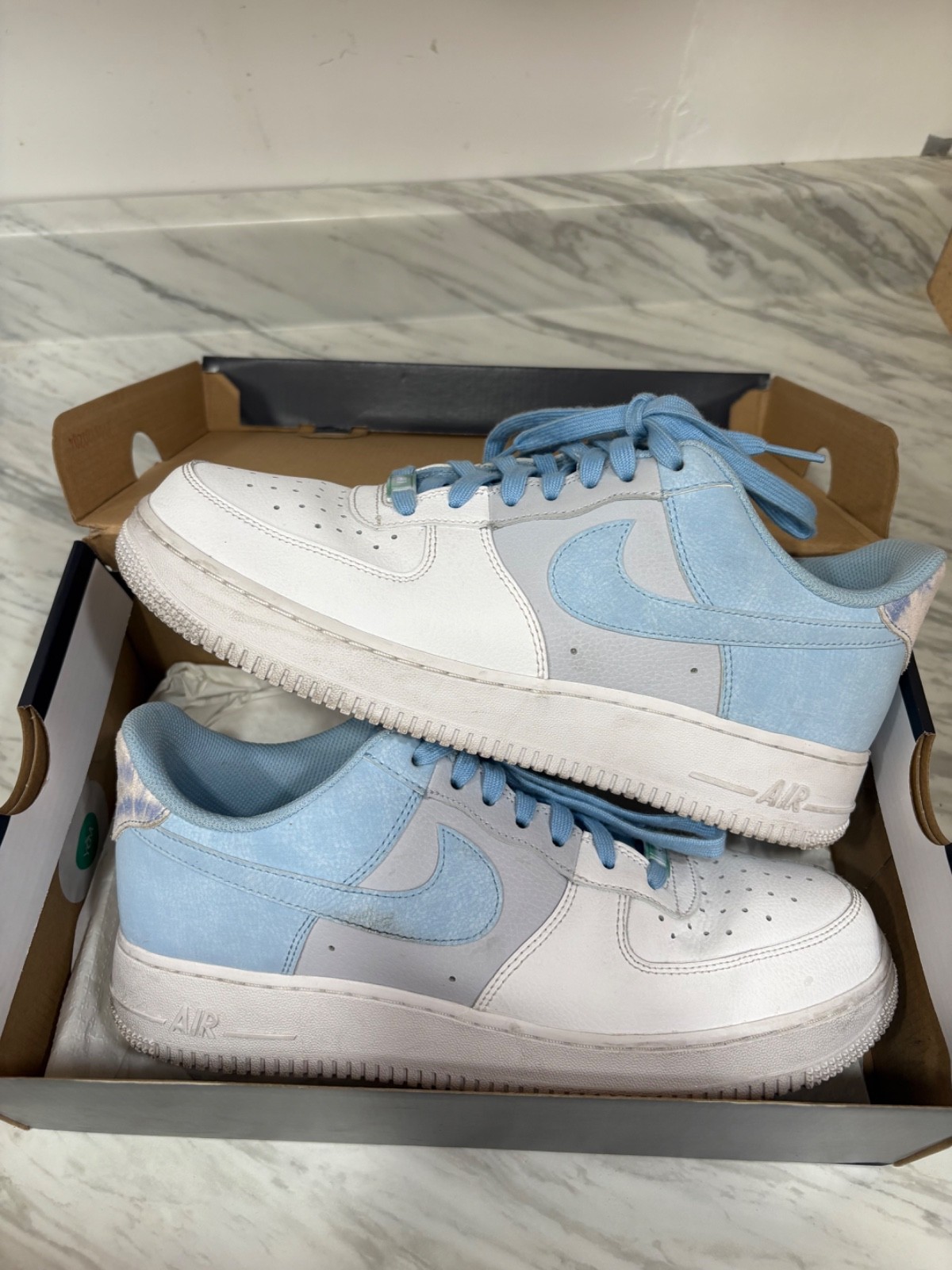 Nike Air Force 1 Low Psychic Blue Size 8.5