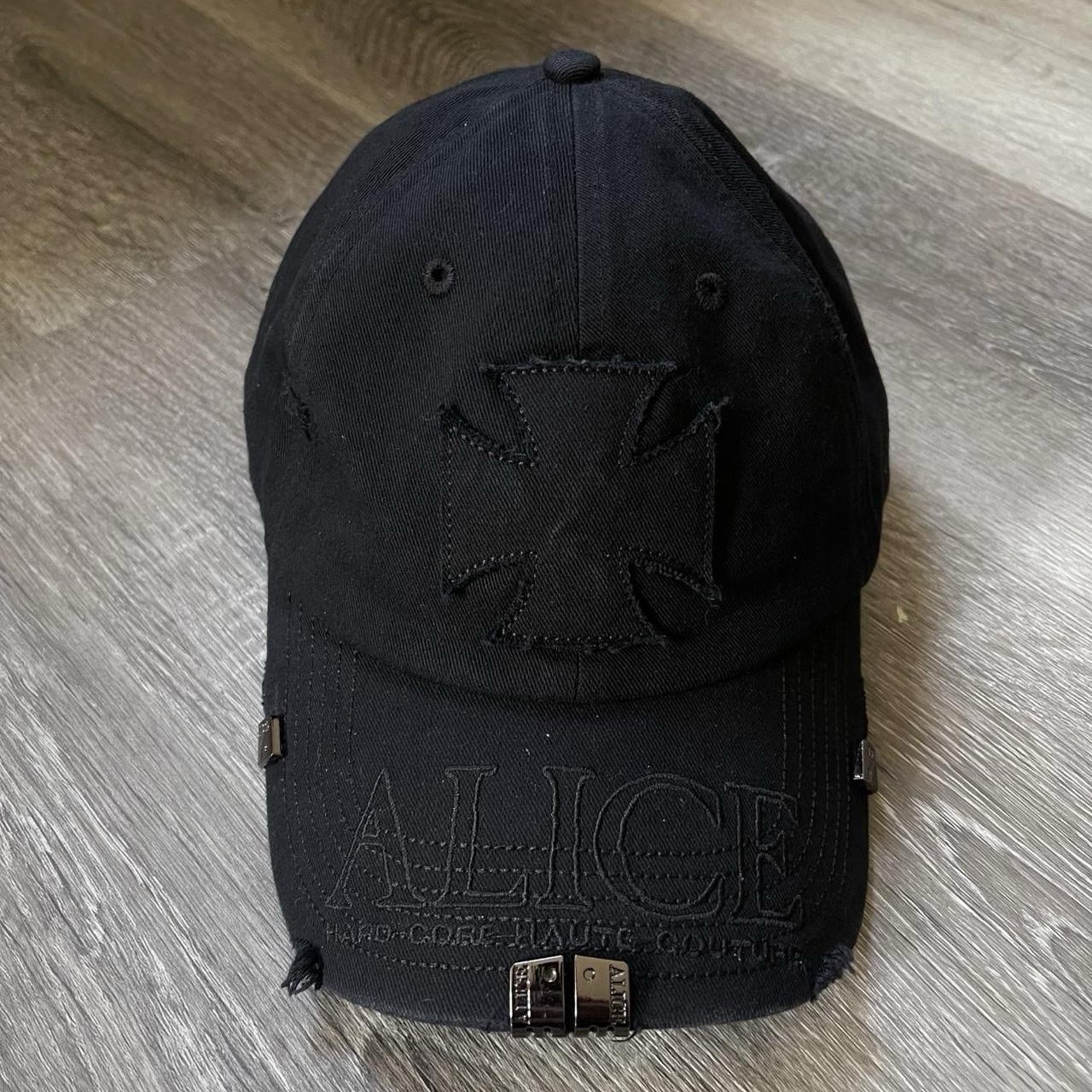 Alice Hollywood Punk Black Cap With Metal Accents Tokyo Edition