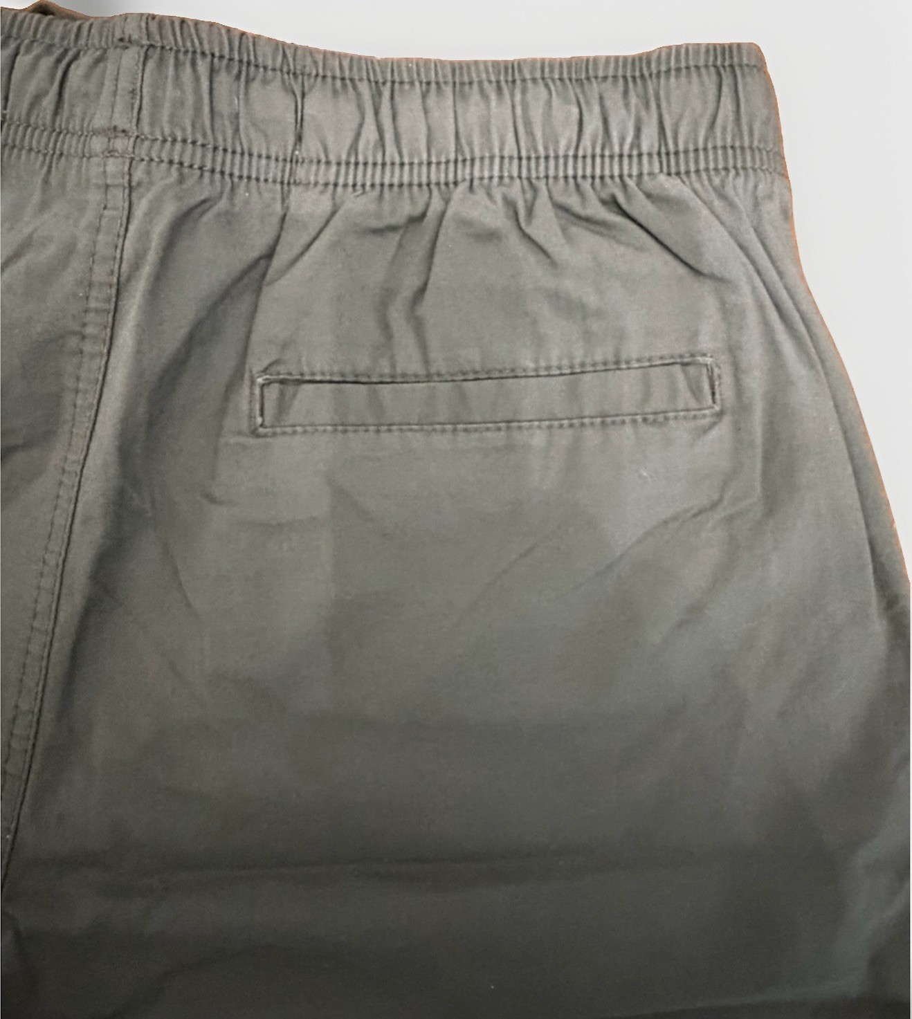 Old Navy 7″ Jogger Shorts Mens Medium Teal Built In Flex Drawstring Casual