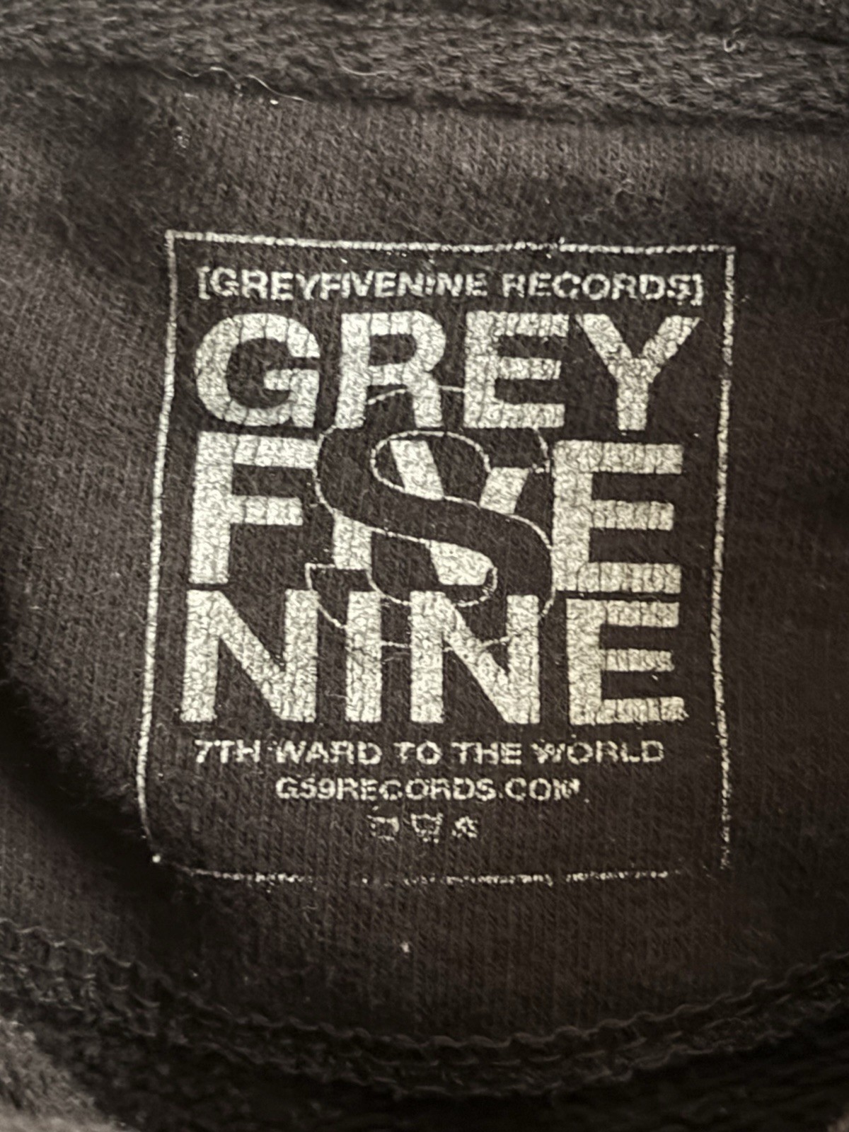 G59 Grey Five Nine RARE Men’s Black Halloween Pullover Hoodie Pockets Size S