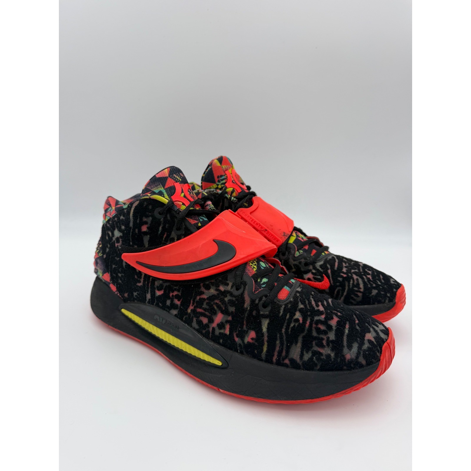 Nike KD 14 Ky-D Dream Mens Basketball Shoes Size 13 Multi-Color Red DC9382-001
