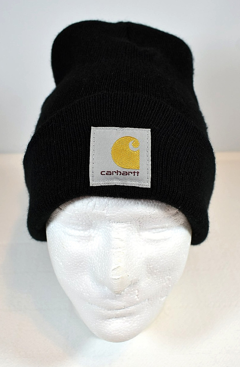 Unisex CARHARTT Charcoal, Black, Navy Knit Cuffed Beanie w/Logo – Buyer’s Choice