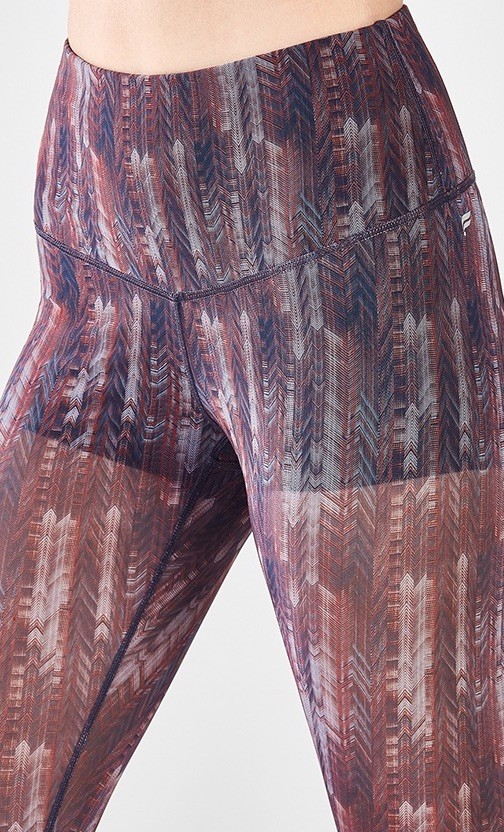 $85 Fabletics High-Waisted PureLuxe Power Form Mesh Legging Women’s XS 2-4 New