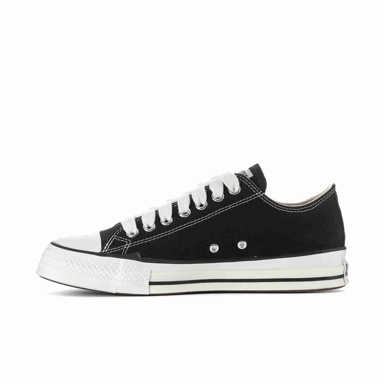 Converse Chuck Taylor All Star Throwback Low Black Vintage White A19080C