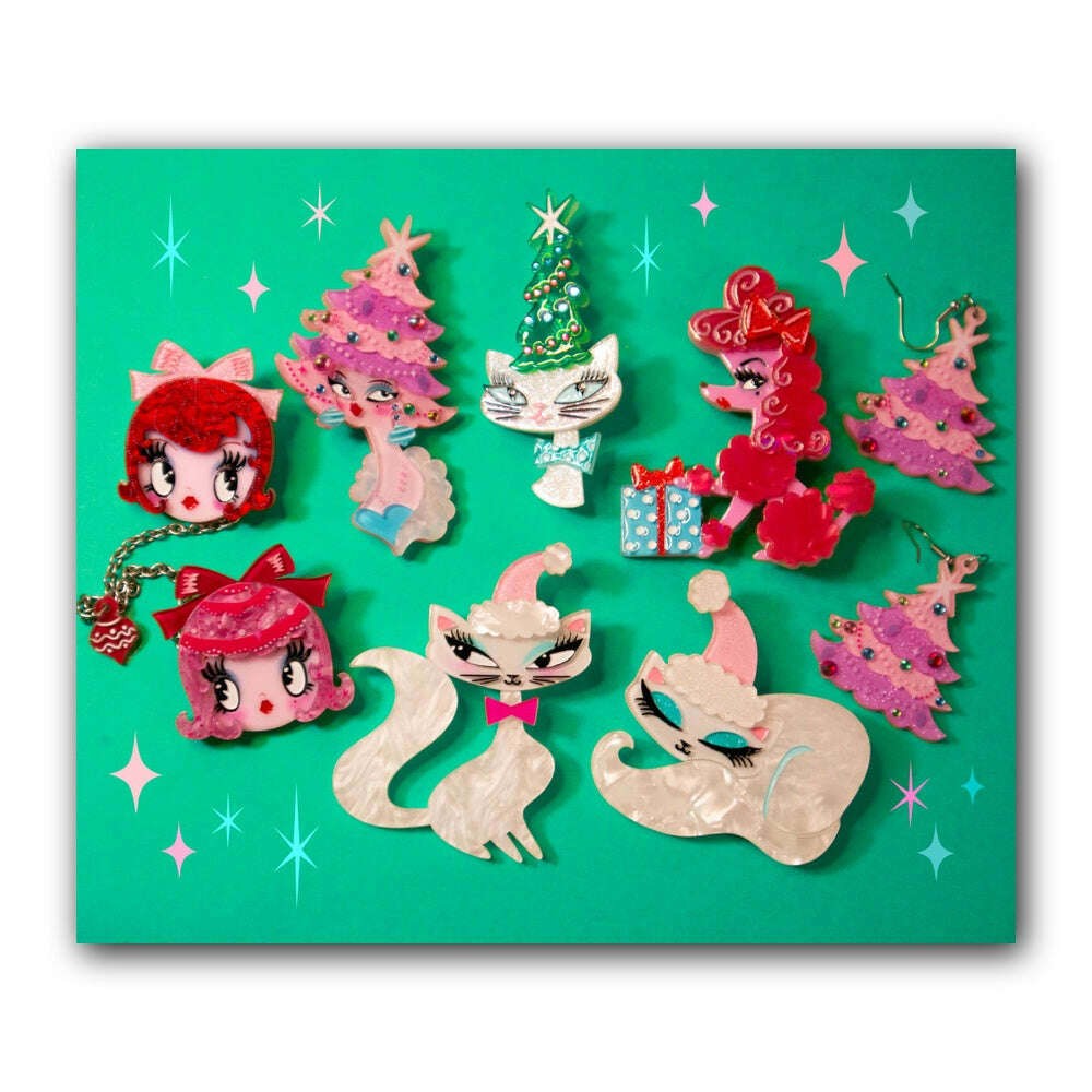 Swanky Pinkmas 7 Piece Bundle by Miss Fluff x Lipstick & Chrome
