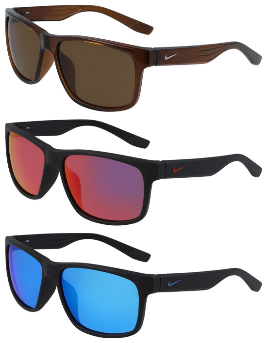 Nike Cruiser Men’s Soft Square Sport Sunglasses – EV0834 – Made In Italy