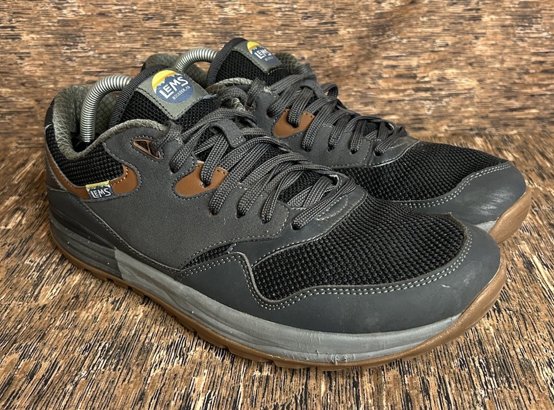 Lems Trailhead Athletic Sneaker Hiking Shoes Stormy Night Grey Men’s Sz 11 D