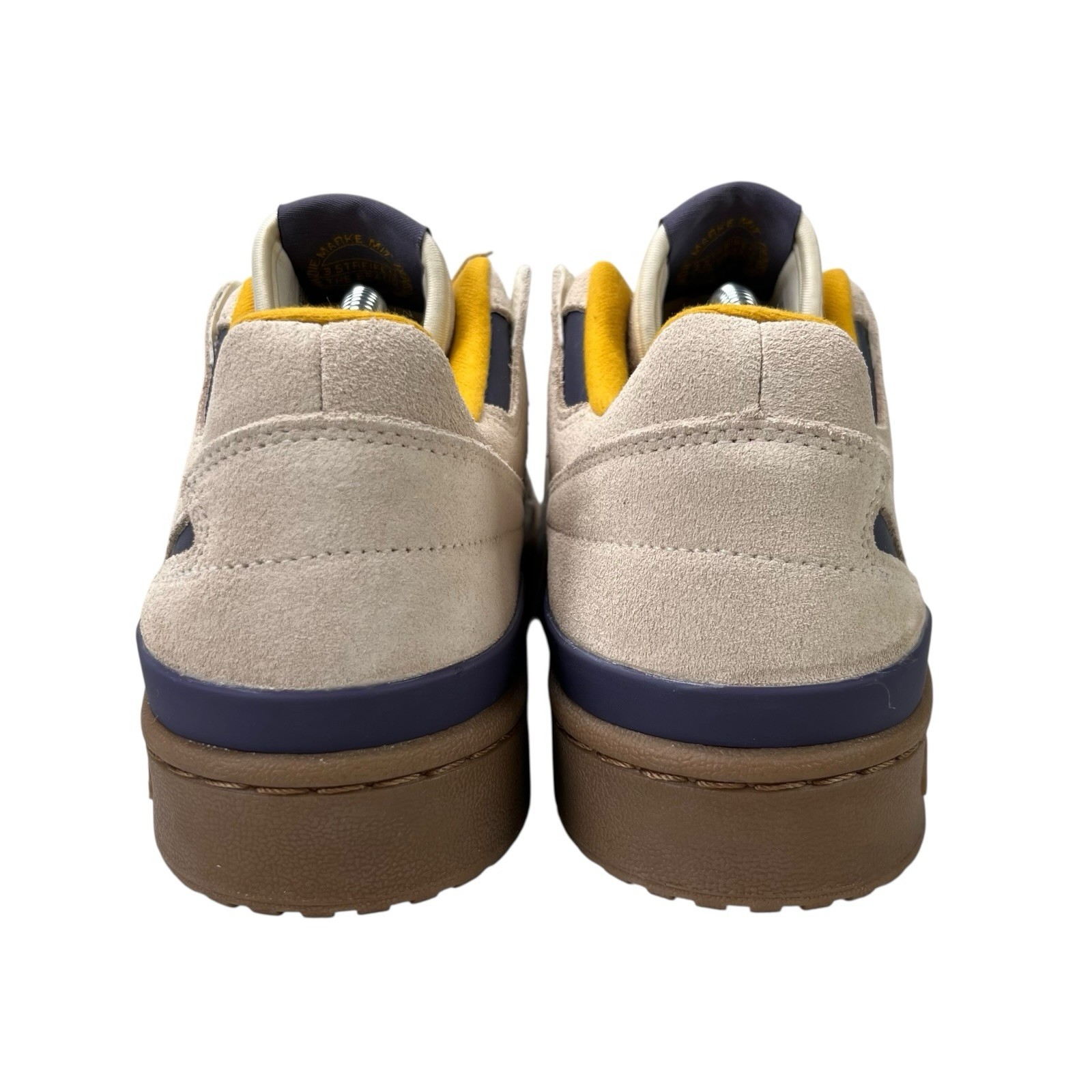 Adidas Forum Low CL White Violet Yellow Shoes JQ2655 Men’s Size’s 7.5 – 11