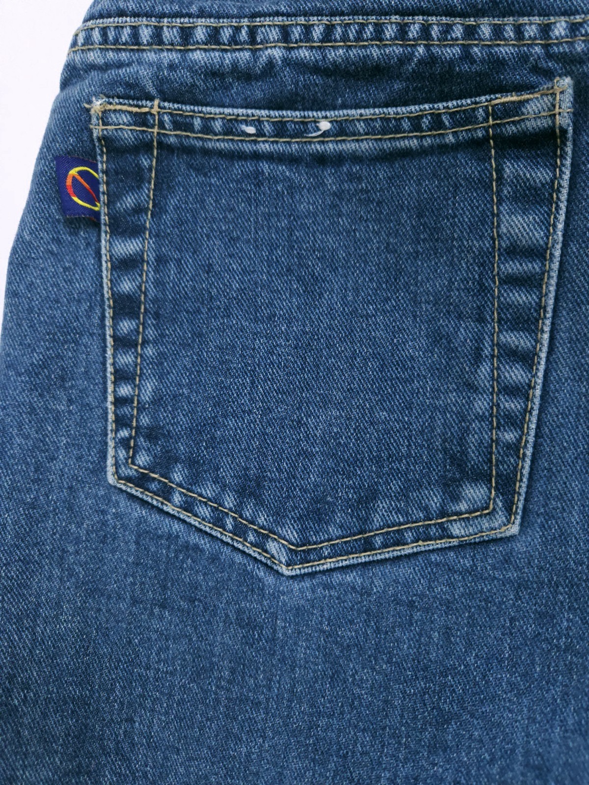 No Excuses Live On Stage Y2K Jeans Women’s 31×21 Flare Leg Ribbon Striped