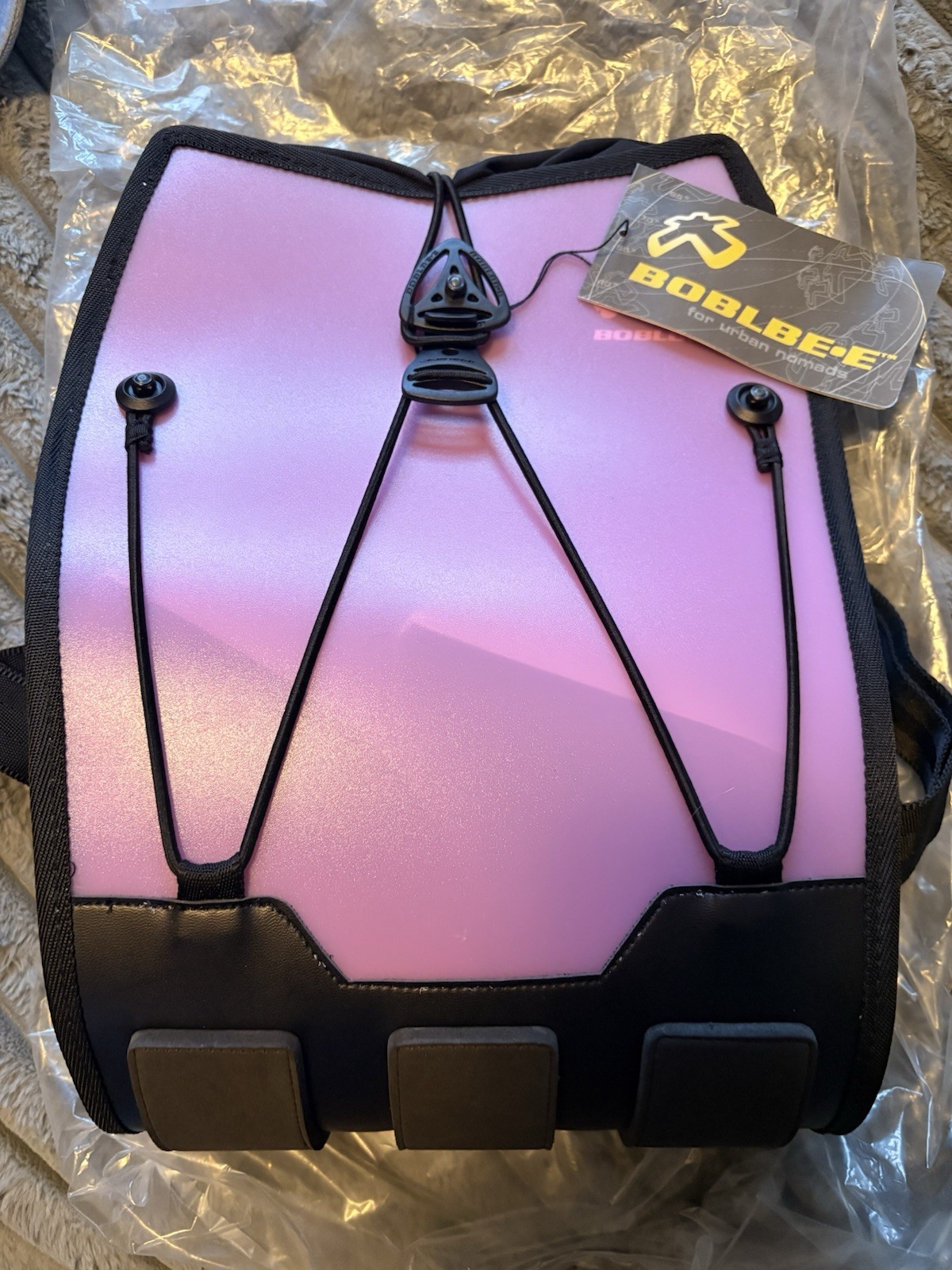 BOBLBEE tank bag pack. Never used, still has original tags everyday storage.