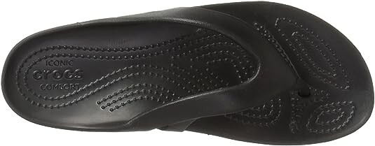 Crocs KADEE II ~ Flip Flops/Thong Sandals – Women’s Size 10, Black – New!