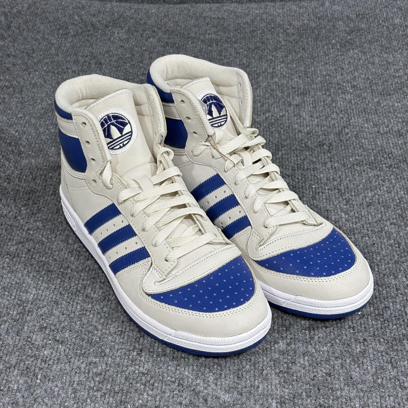 Adidas Top Ten RB Shoes Mens Size 11 White Blue High Top Originals Retro FZ6022