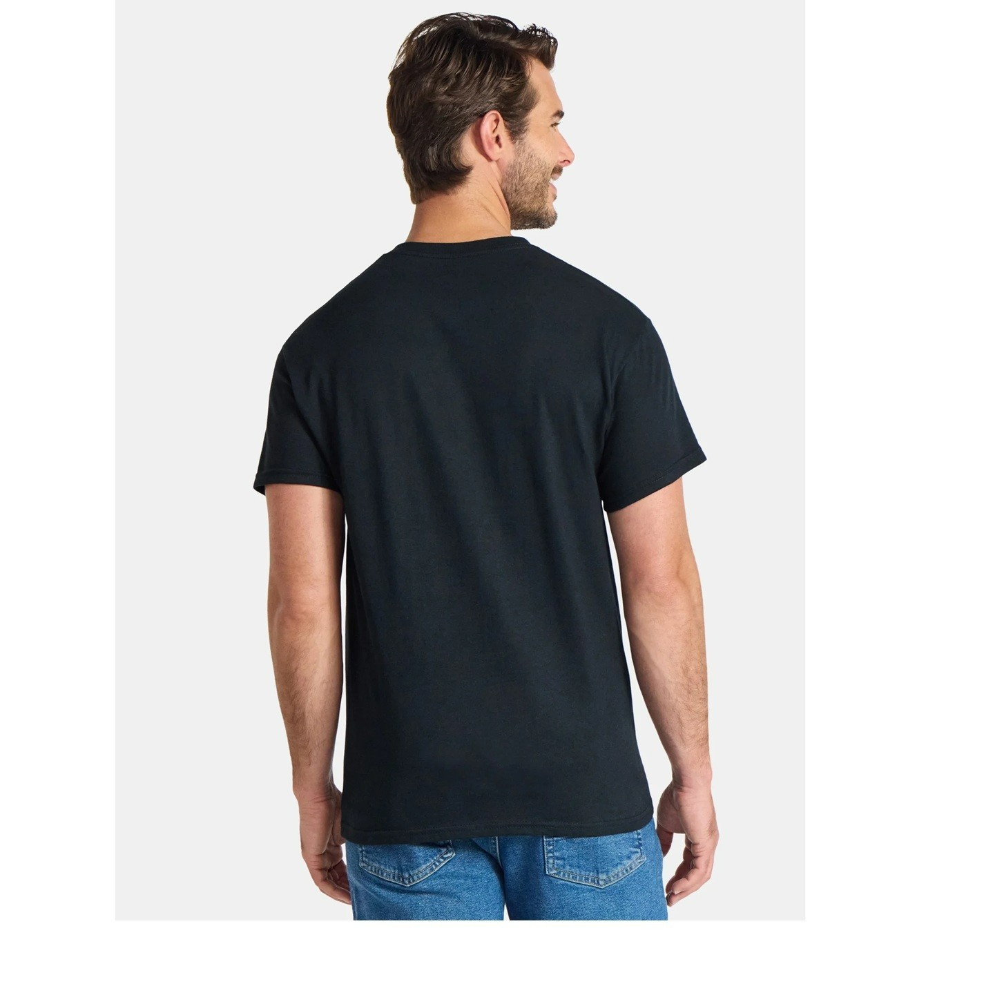 NINTENDO MARIO Men’s size 2XL(44-46) TEE-SHIRT Here We Go BLACK ~ New with Tags
