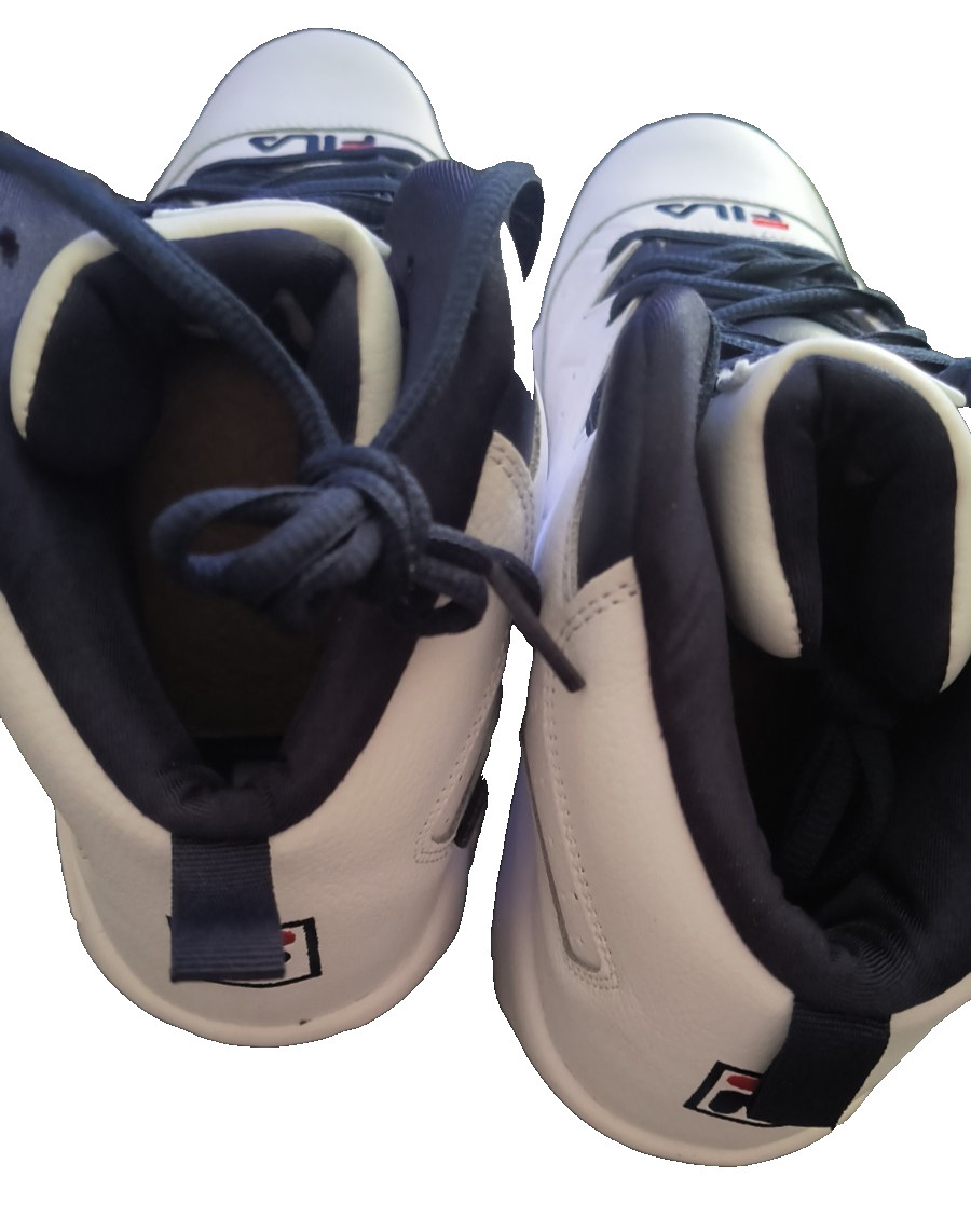 ​FILA MB Jamal Mashburn Men’s Size 12 White/Fila Navy/Fila Red