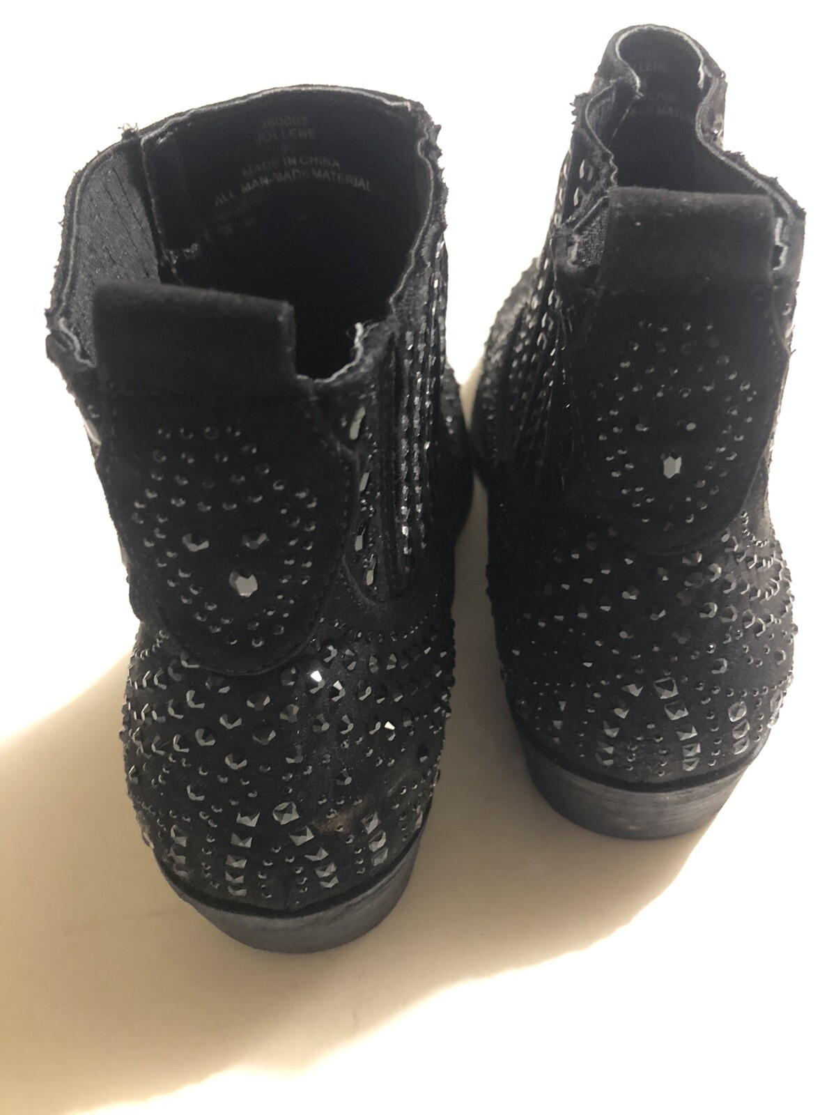 Limelight Jollene, Black Boots – Size 9.5 – Man-Made Material, Pre-Owned