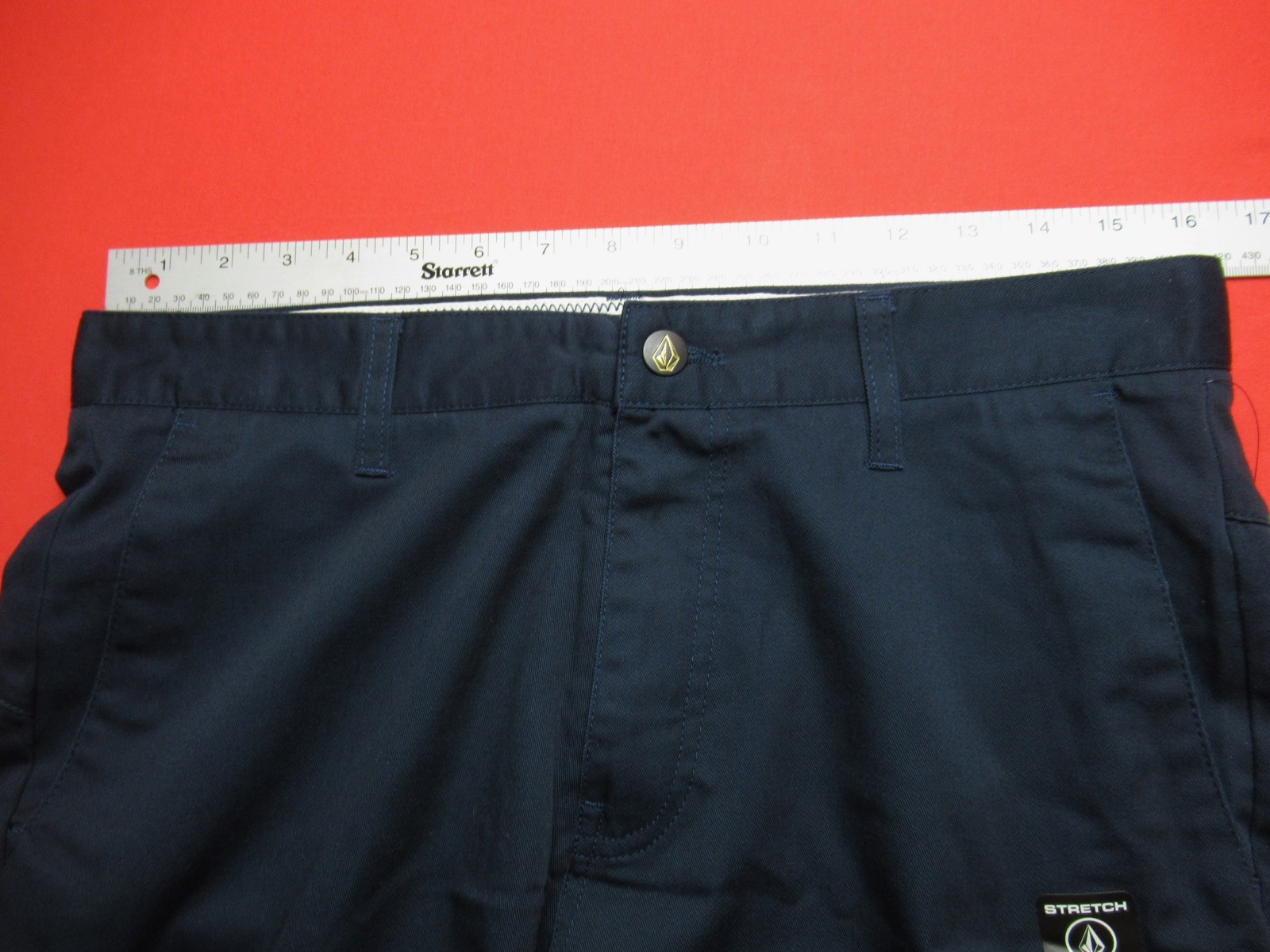 Volcom Vmonty Chino 10″ Shorts NWT $45 Dark Navy Blue Mens 31 FREE SHIP