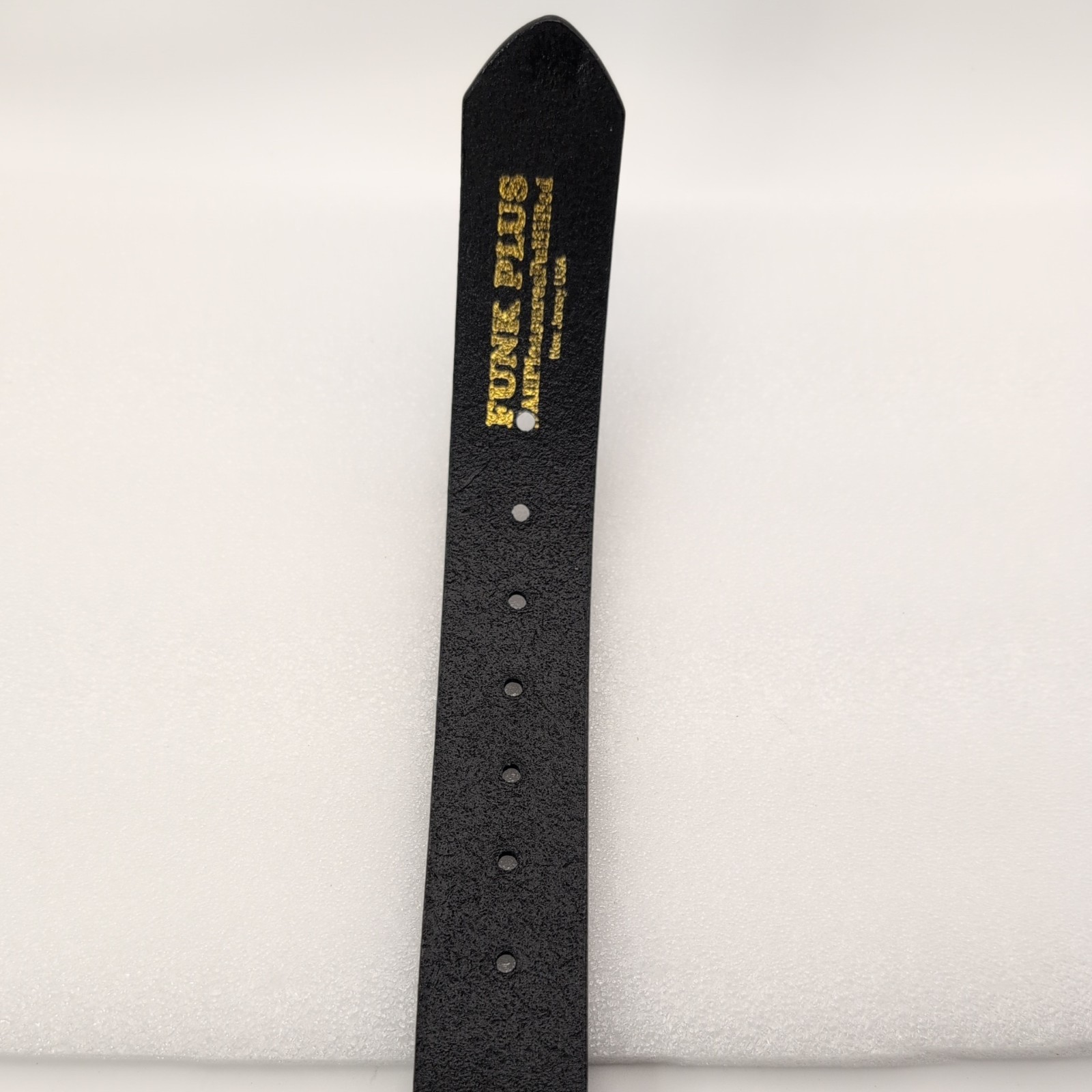 Funk Plus Double Row Pyramid Stud Leather Belt Punk Gorh Style Made In USA XXL