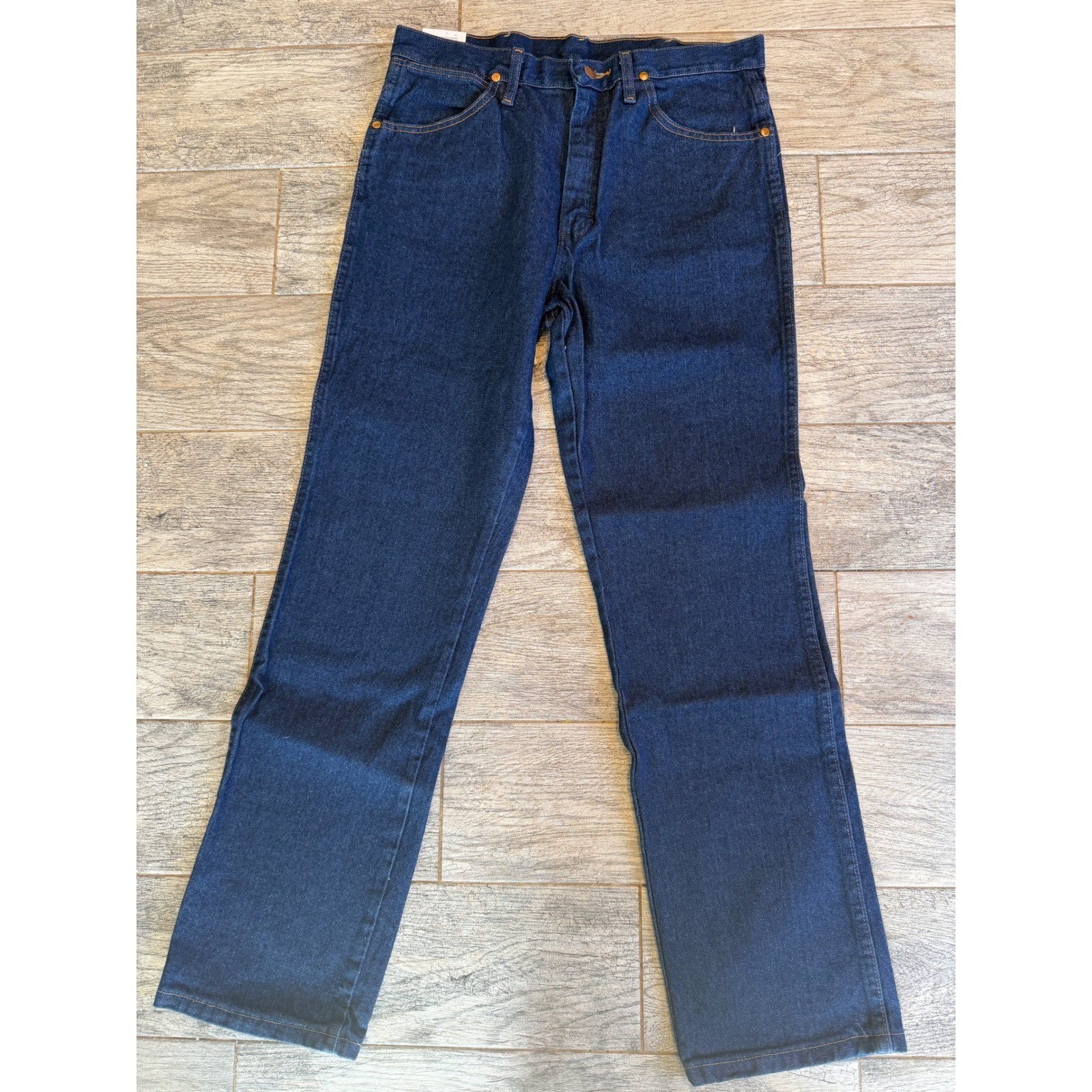 Wrangler Cowboy Cut Jeans 33×32 Slim Fit 936 Denim Mens 33 x 32 NWT Rodeo Jean
