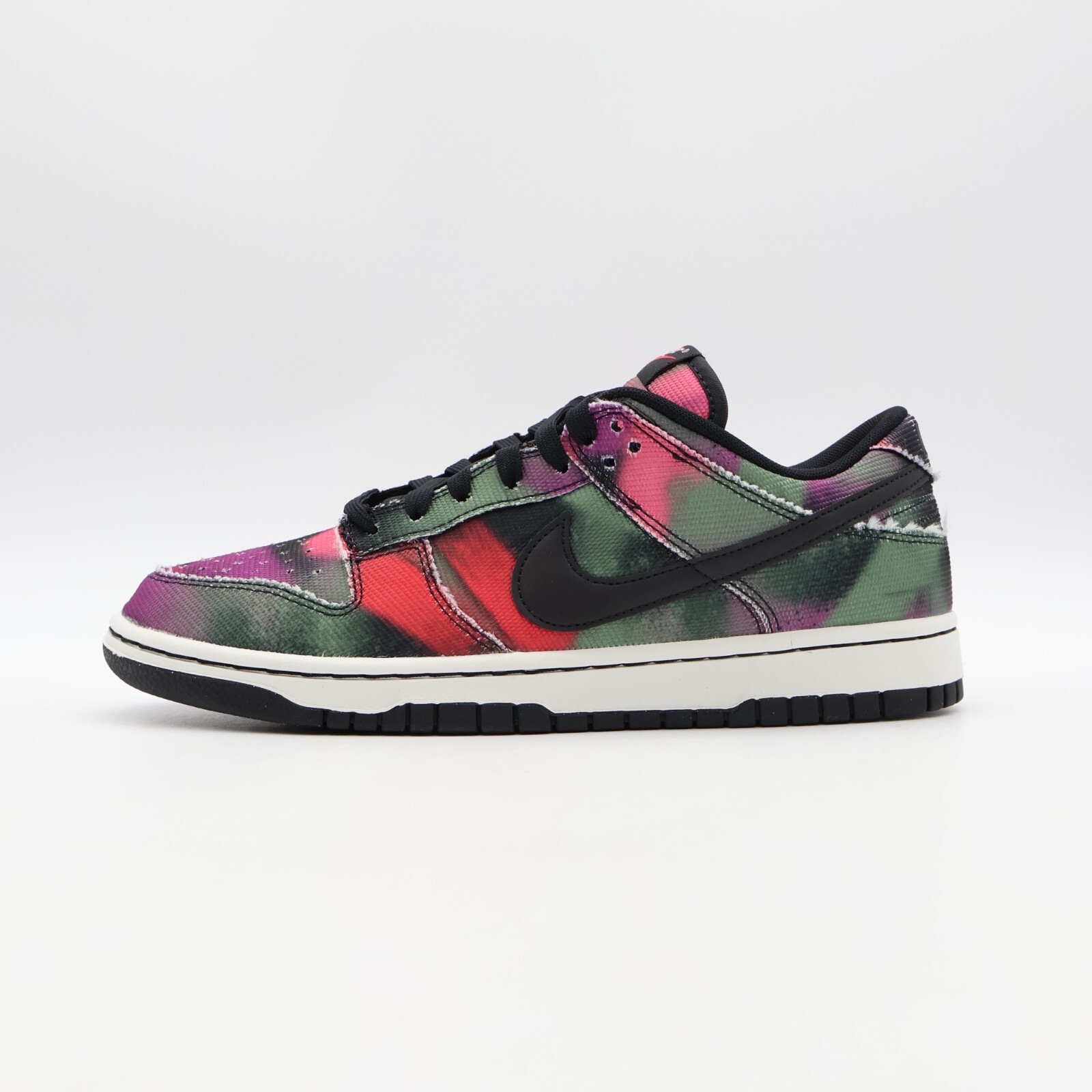 DM0108-002 Nike Dunk Low Graffiti Pink Black Sage Ash Green Tie Dye (Men’s)