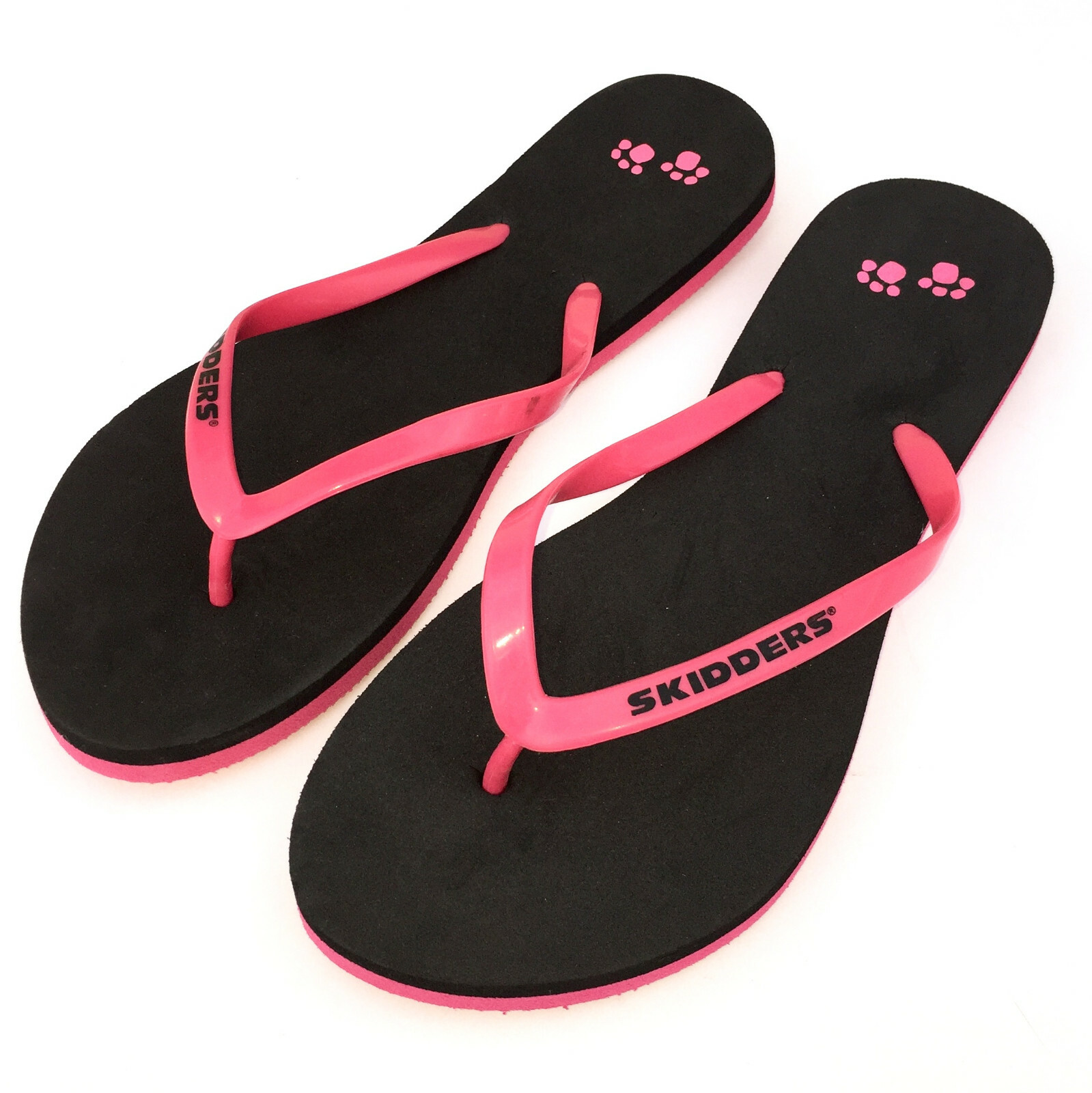 Beach Flip Flops Sand Imprint Rubber Thong Sandals Summer Shoes Quotes Skidders