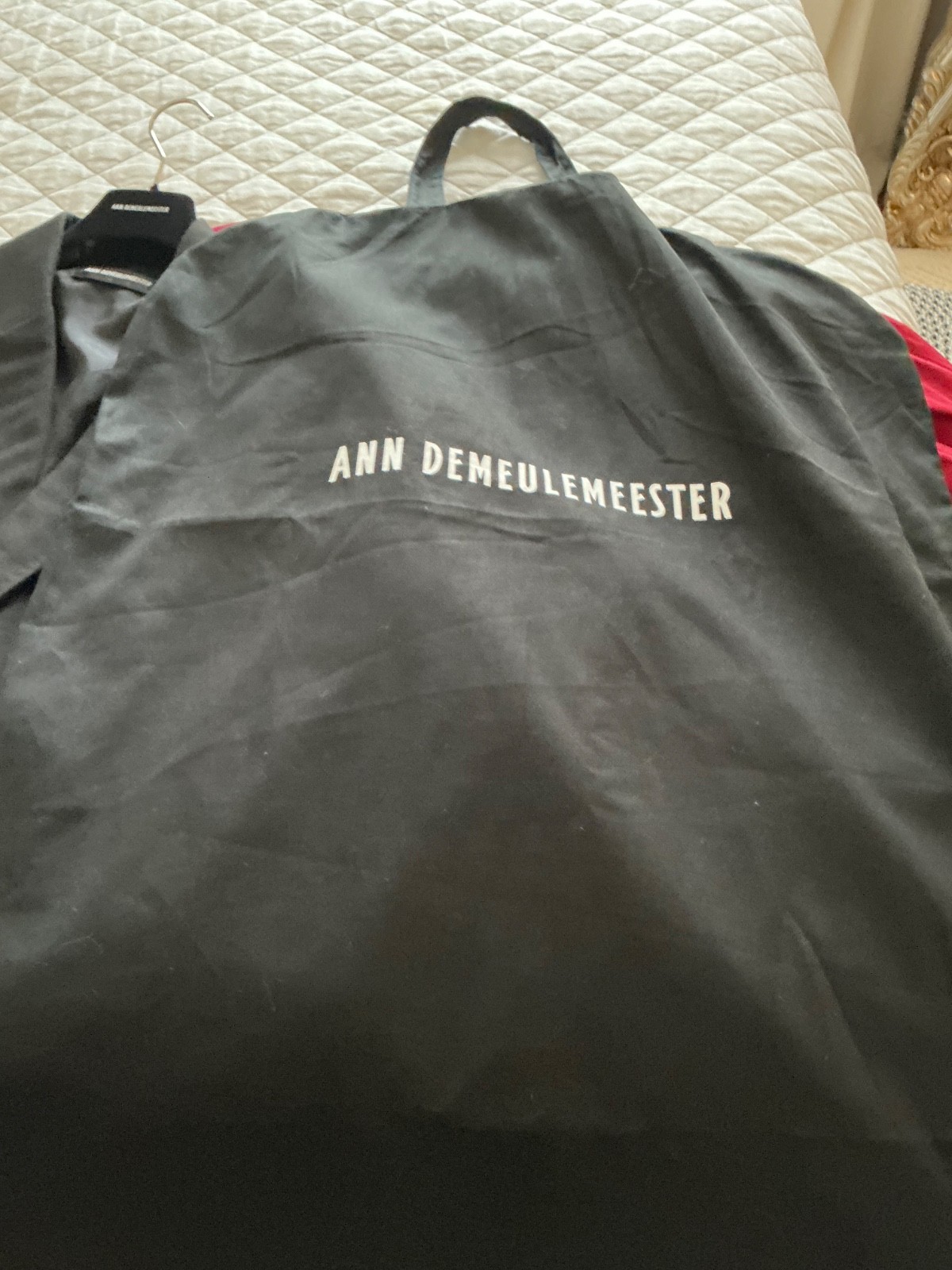 Ann Demeulemeester Agnes Comfort Black Jacket 44 B48″