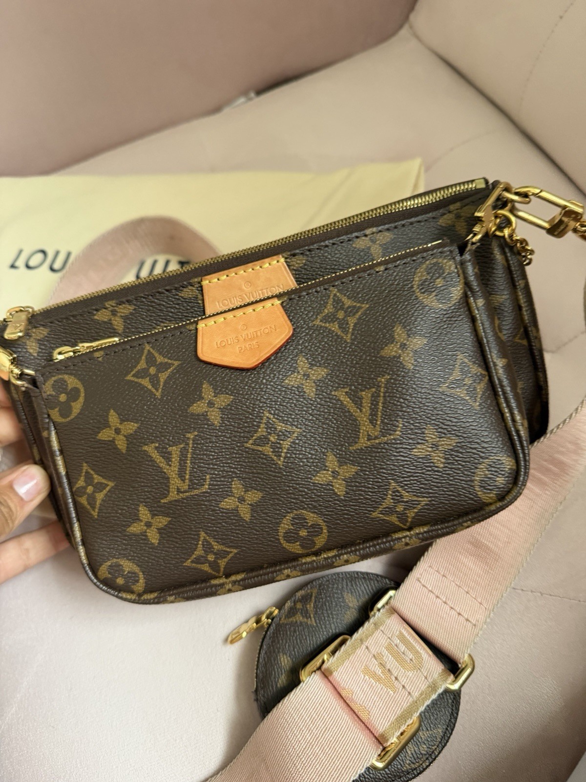 Louis Vuitton Monogram Crossbody Multi-Pochette
