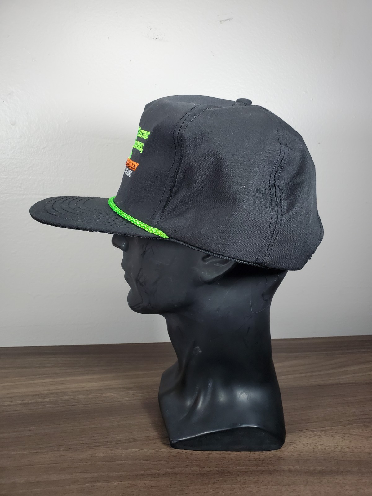 Vintage ESI Electric Systems Hat Snapback Cap Reidsville NC Made In USA Carolina