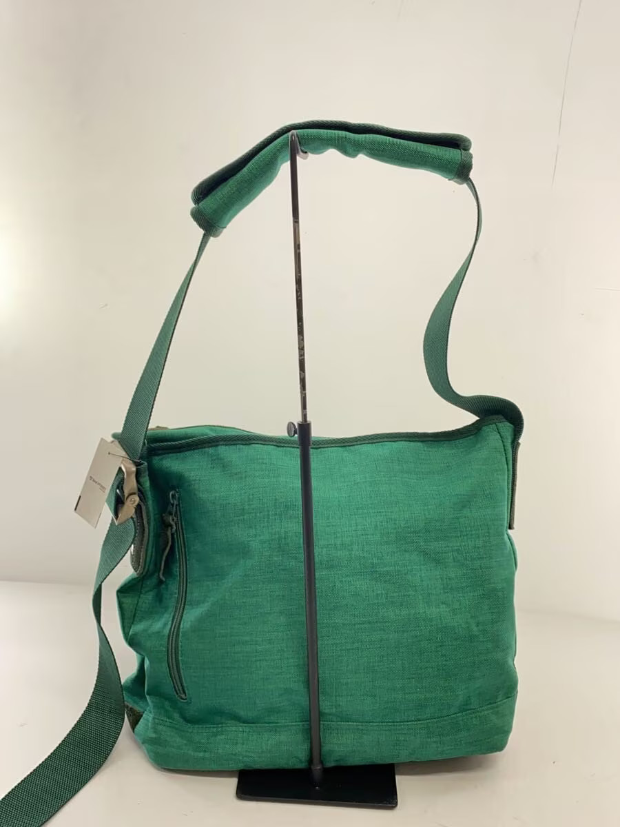 MSPC (master-piece) Shoulder Bag, Polyester, Green, Plain
